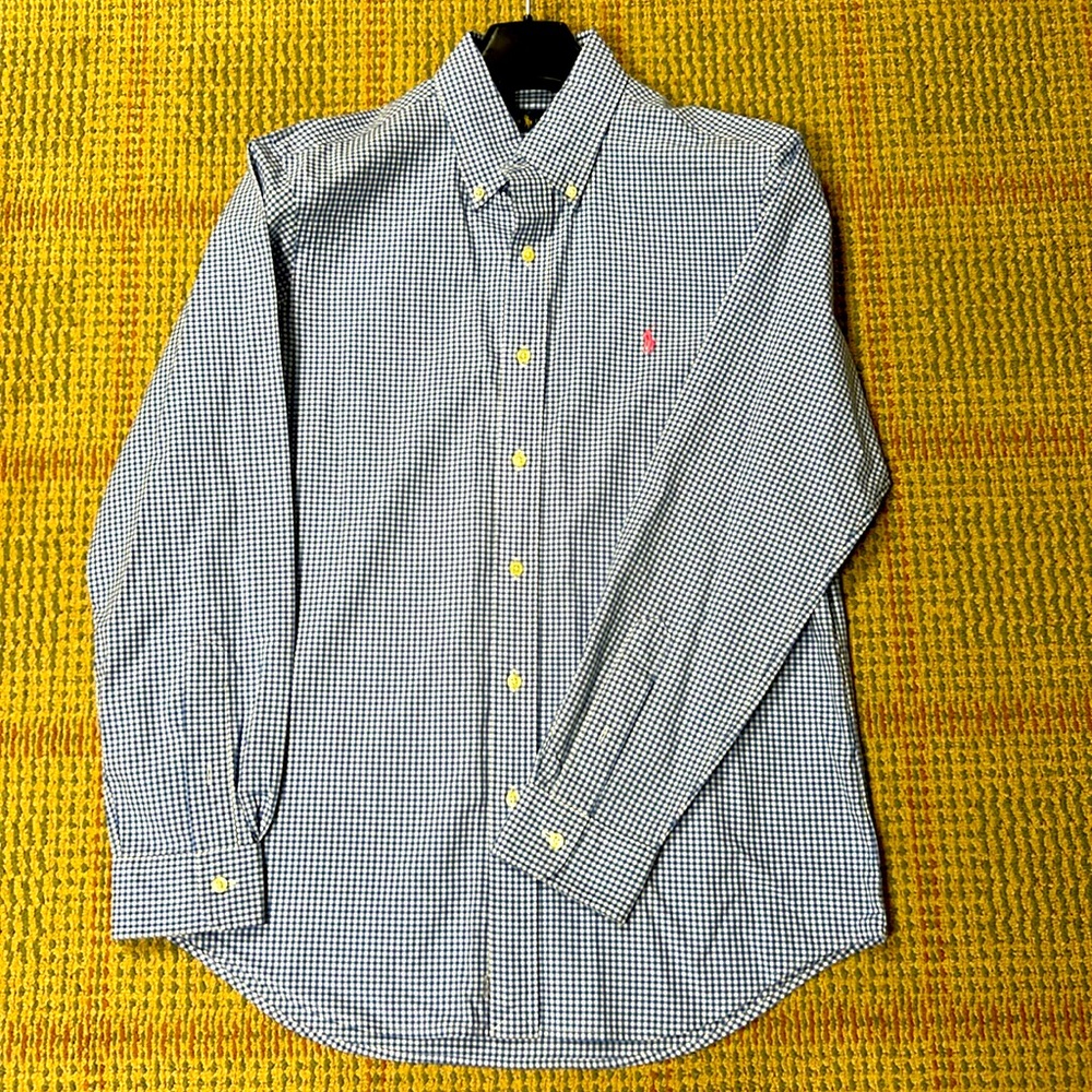 Classic Fit Gingham Oxford Shirt